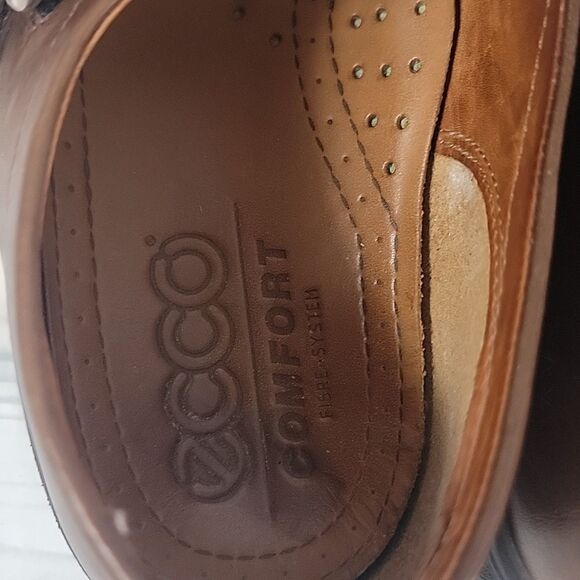 Ecco Comfort Loafers Brown Leather Womens Size 10 main image 6